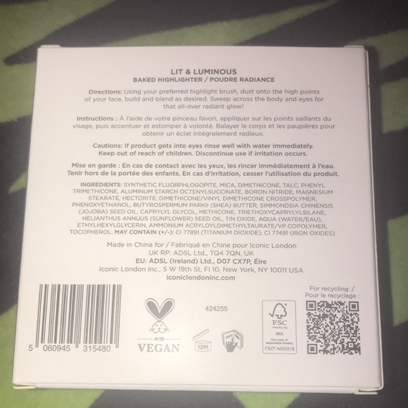 ✨🆕BNIB!Iconic London Lit & Luminous Highlighter in Universal!BN Sealed in Box!✨ - Picture 6 of 13